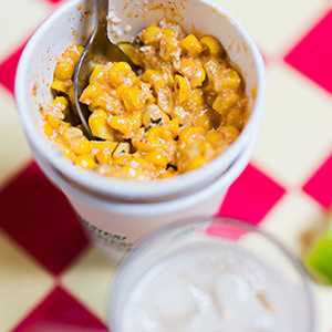 Mexican roasted corn