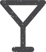Martini glass icon